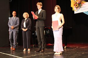 Feierliche Zeugnisvergabe an die Abiturientinnen und Abiturienten des Salza Gymnasiums in Bad Langensalza