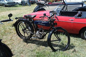 Peter Blei unterwegs beim Oldtimertreff am Scheunenhof
