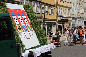 Brunnenfestumzug Bad Langensalza Teil 1