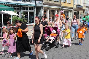 Brunnenfestumzug Bad Langensalza Teil 1