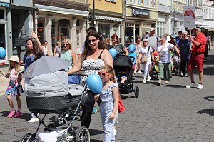 Brunnenfestumzug Bad Langensalza Teil 1