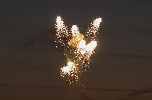 Gro&szlig;es Feuerwerk zum diesj&auml;hrigen Brunnenfest in Bad Langensalza
