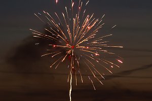 Gro&szlig;es Feuerwerk zum diesj&auml;hrigen Brunnenfest in Bad Langensalza