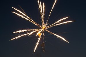 Gro&szlig;es Feuerwerk zum diesj&auml;hrigen Brunnenfest in Bad Langensalza