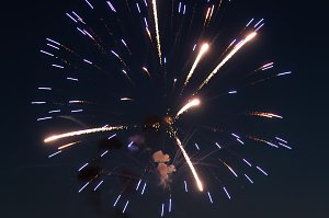 Gro&szlig;es Feuerwerk zum diesj&auml;hrigen Brunnenfest in Bad Langensalza