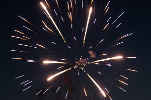 Gro&szlig;es Feuerwerk zum diesj&auml;hrigen Brunnenfest in Bad Langensalza