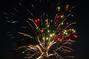 Gro&szlig;es Feuerwerk zum diesj&auml;hrigen Brunnenfest in Bad Langensalza