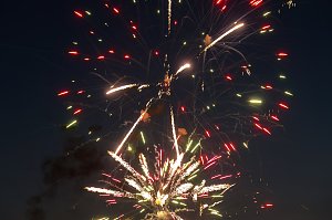 Gro&szlig;es Feuerwerk zum diesj&auml;hrigen Brunnenfest in Bad Langensalza