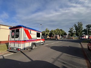 Brand in Salza am Morgen