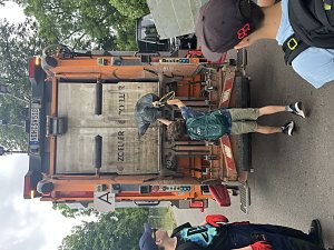 Cleanup Aktion der Humboldtianer im Stadtpark