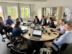 Besuch des Wissenschaftsministers an der Hochschule Nordhausen