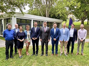 Besuch des Wissenschaftsministers an der Hochschule Nordhausen