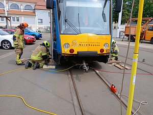 Gemeinsame Schulung f&uuml;r Feuerwehr und Verkehrsbetriebe