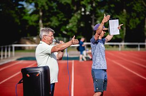 Sportfest des Humboldt Gymnasiums auf dem Hohekreuzsportplatz