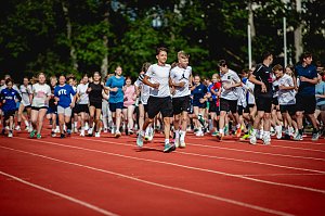 Sportfest des Humboldt Gymnasiums auf dem Hohekreuzsportplatz