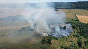 Brand bei Gro&szlig;furra