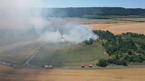 Brand bei Gro&szlig;furra
