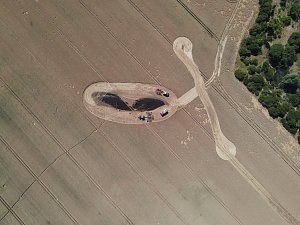 Feldbrand bei Gro&szlig;furra