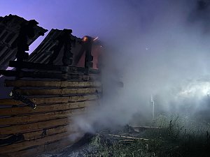 Laubenbrand in Allmenhausen