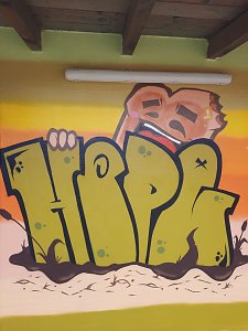 Graffitiprojekt im JuST in Sondershausen