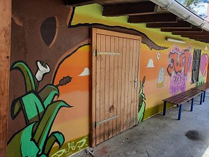 Graffitiprojekt im JuST in Sondershausen