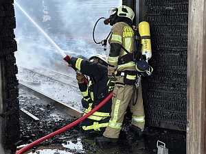Brand in der Schie&szlig;anlage
