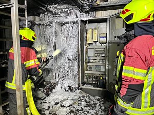 Brand bei Heringen