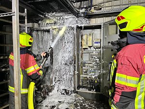 Brand bei Heringen