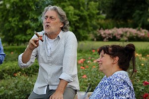 Tolle Stimmung im Rosengarten Bad Langensalza mit Reggae-Kl&auml;ngen