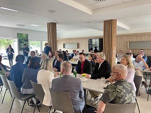 Gespr&auml;che mit Politikern zum Industriegebiet Goldene Aue