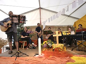 Abschied im Handwerkercamp
