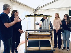 Abschied im Handwerkercamp