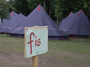 Abschied im Handwerkercamp