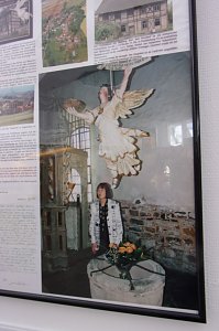 Finissage zur Sarah Kirsch Ausstellung in der Kreissparkasse