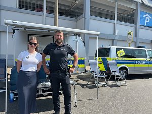 "Blaulichttag" auf dem Platz der Gewerkschaften 