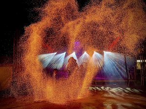 Die Eventpuppets im Einsatz