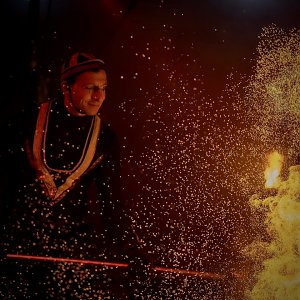 Die Eventpuppets im Einsatz