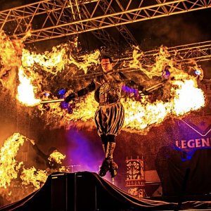 Die Eventpuppets im Einsatz