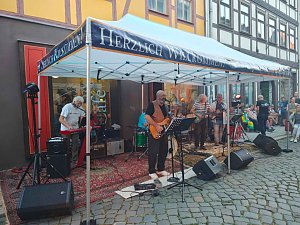HOFGANG kehrte am vergangenen Wochenende auf die Bühne zurück und spielte beim Jazzclub in der Kurzen Meile