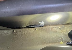 Sch&auml;den des Armbrustbeschusses