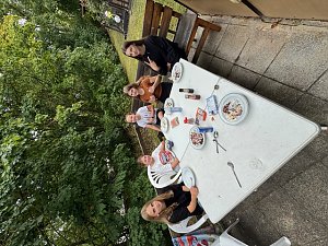 Trainingslager der bleicherer Sch&uuml;tzenjugend