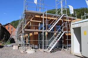 Richtfest an der neuen Ilfelder Grundschule