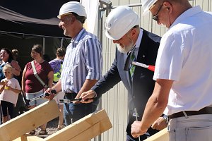 Richtfest an der neuen Ilfelder Grundschule