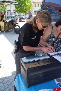 Coffee with a Cop - die Polizei zu Gast in Bad Frankenhausen