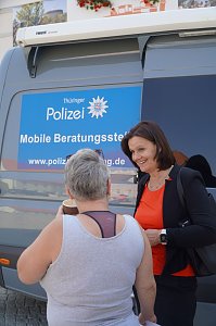 Coffee with a Cop - die Polizei zu Gast in Bad Frankenhausen