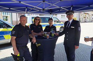 Coffee with a Cop - die Polizei zu Gast in Bad Frankenhausen