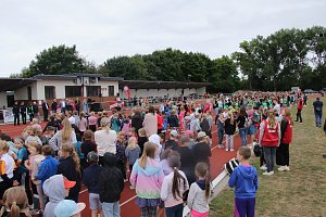 Grundschulsporttag auf dem Hohekreuz-Sportplatz