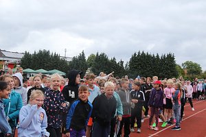 Grundschulsporttag auf dem Hohekreuz-Sportplatz