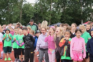 Grundschulsporttag auf dem Hohekreuz-Sportplatz
