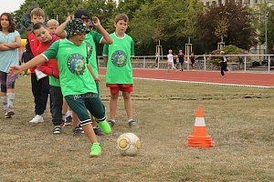 Grundschulsporttag auf dem Hohekreuz-Sportplatz